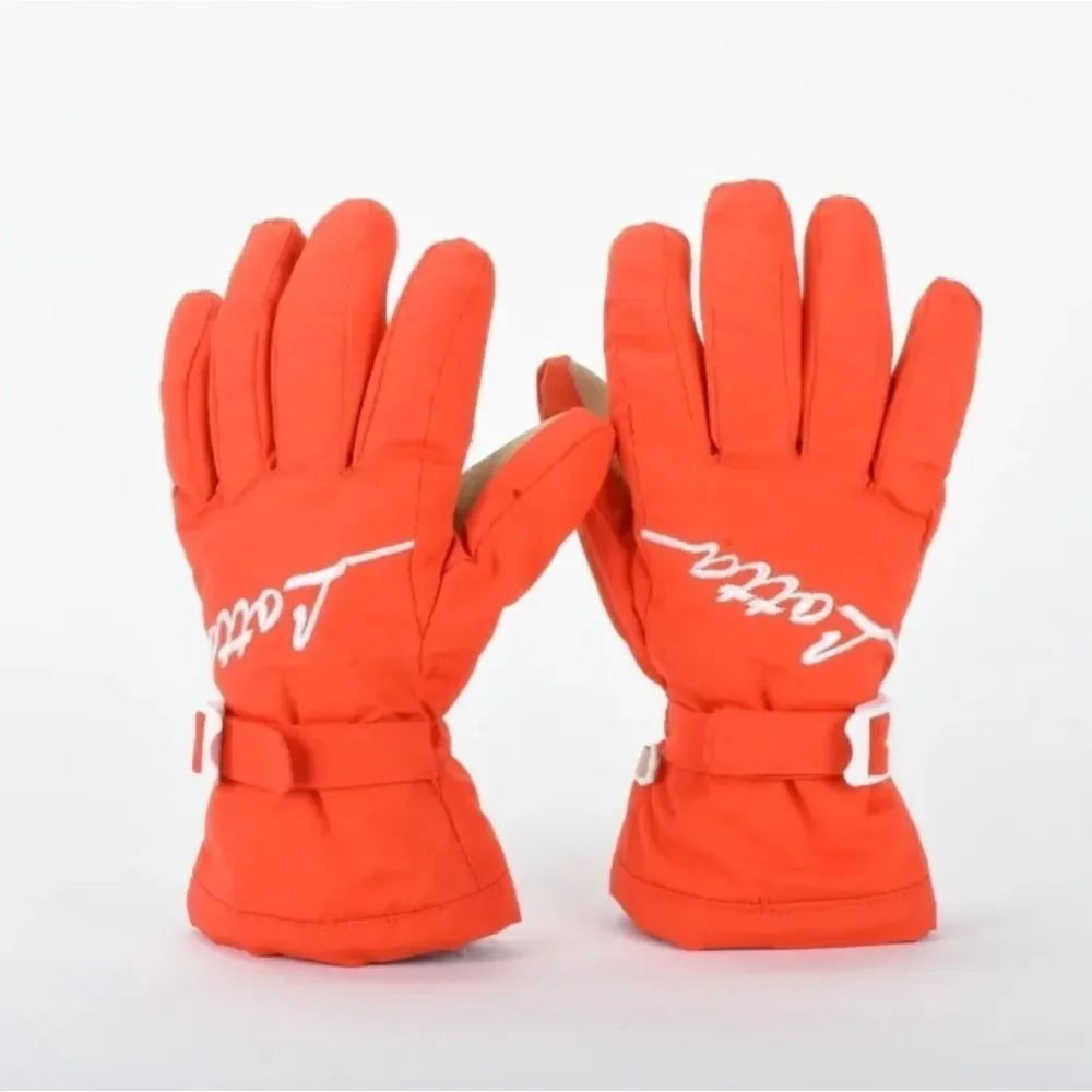 Women Winter Cycling Windproof Warm Ski Snow Thermal Gloves Grip Xmas Gift